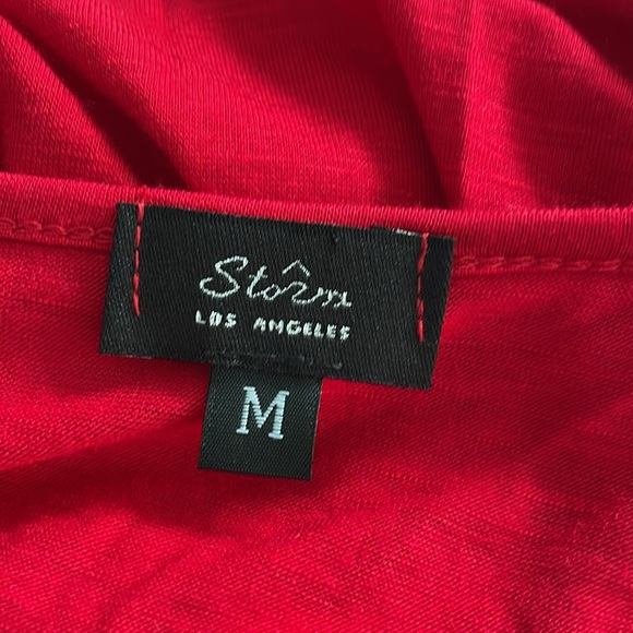 M Storm Los Angeles Red Tank Top - Picture 5 of 8